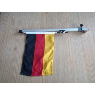 30 x 20cm Deutsche Flagge Flaggenstock 47cm Fu gebraucht wie abgebildet
