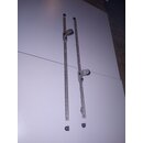 2 x HS 74cm Alu Traveler Schiene 20mm Incl. Block...