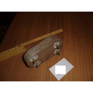 Jollen Fu zum Mast einstecken (2,5 x 7,5cm) 15 x 8,5cm Gebraucht