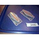 2 x Tufnol Fallen Umlenkung bis 10mm Tau Grundflche 12,...