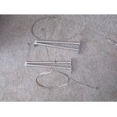 4x Relingssttze ca.56cm unten  25mm, Fu 108 x 40mm...