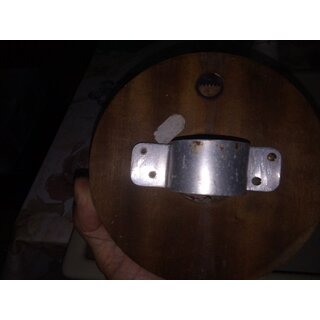 Messing Clinometer auf Holz  83 /111 / 165mm Krnkungsmesser gebraucht